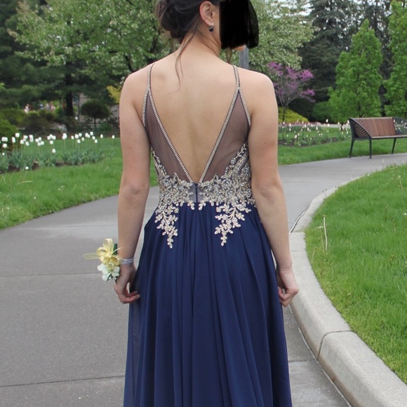 Prom dress - camille la vie evening gown - Picture 4 of 4